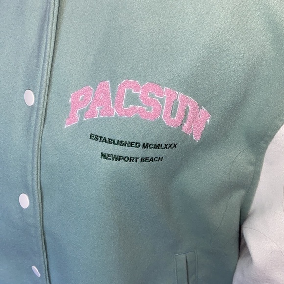 PACSUN OVERSIZED VARSITY JACKET - Picture 5 of 8